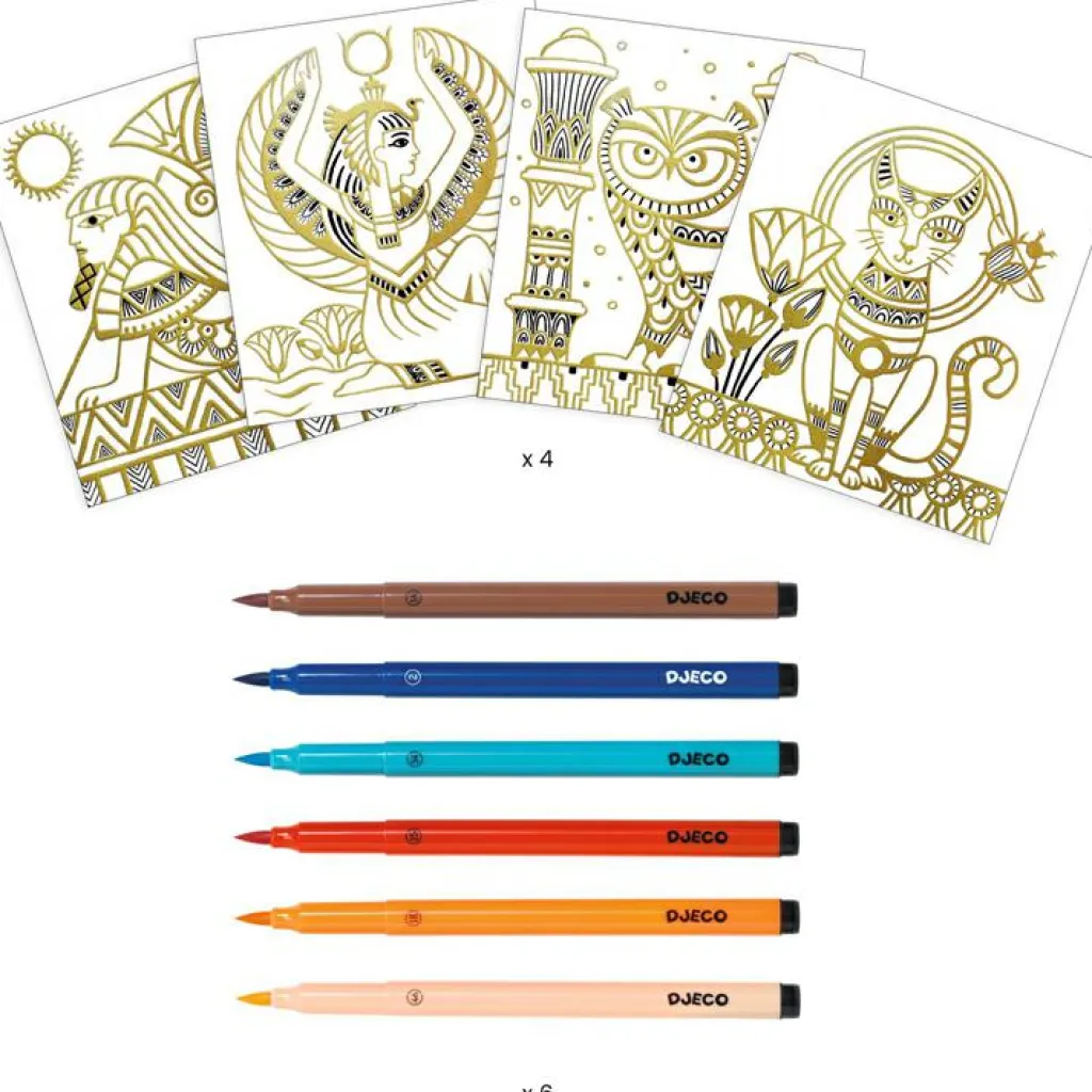 Sale Coffret créatif Artistic Color Egypte Activités Manuelles