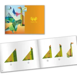 Outlet Coffret créatif Origami Dinosaures Activités Manuelles