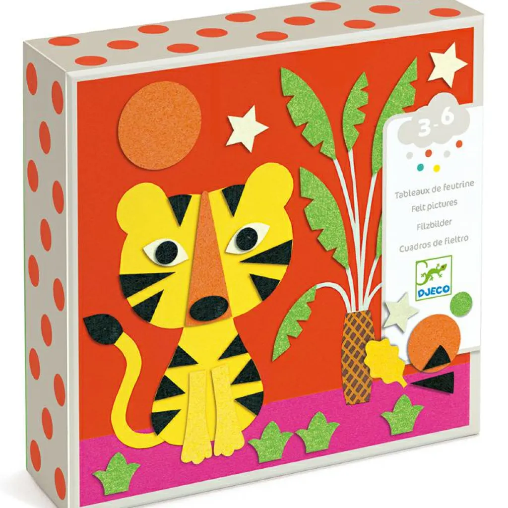 Outlet Coffret créatif Tableaux de feutrine Sweet Nature Activités Manuelles