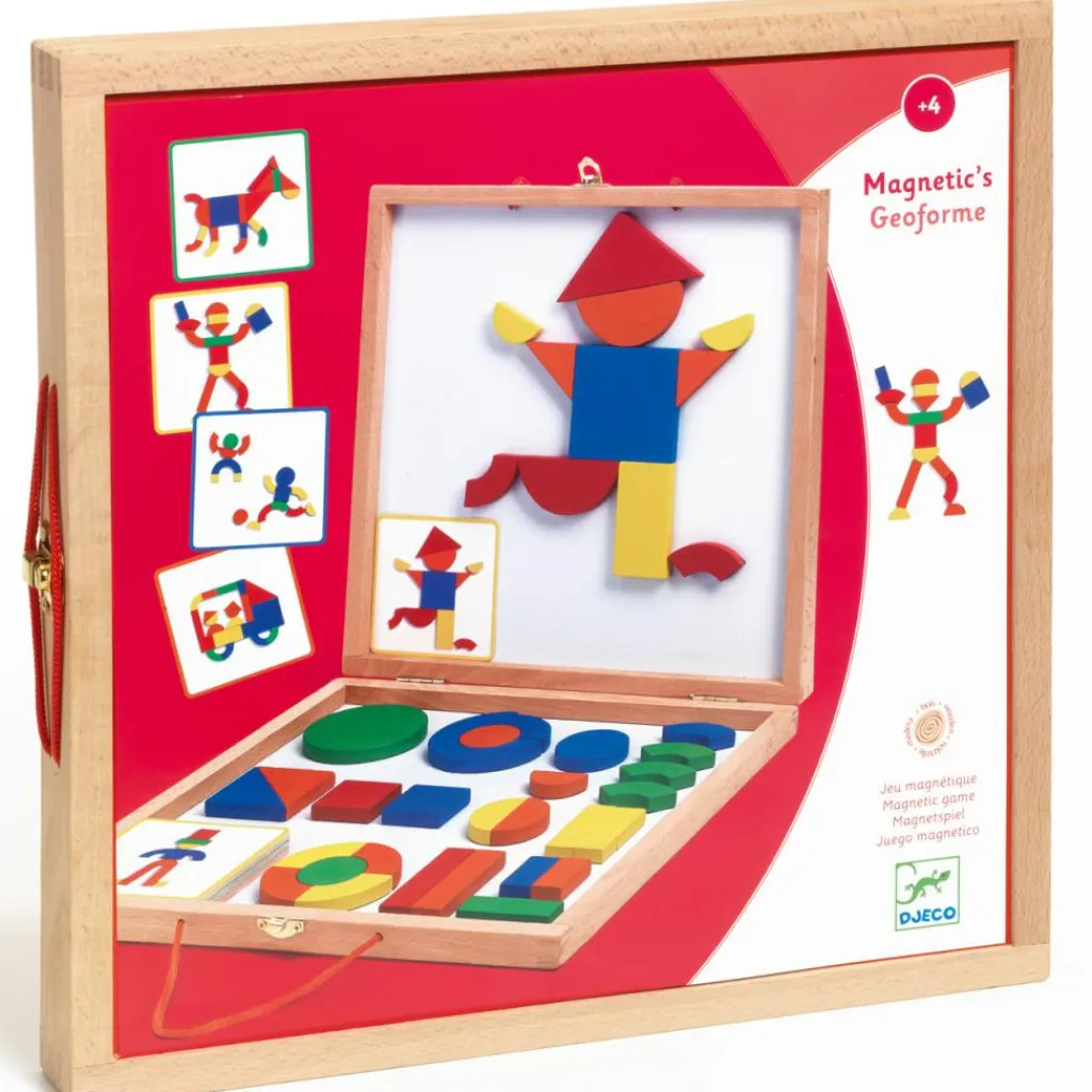 Best Coffret de jeu magnétique Géoforme (42 pièces) Jeu Magnétique