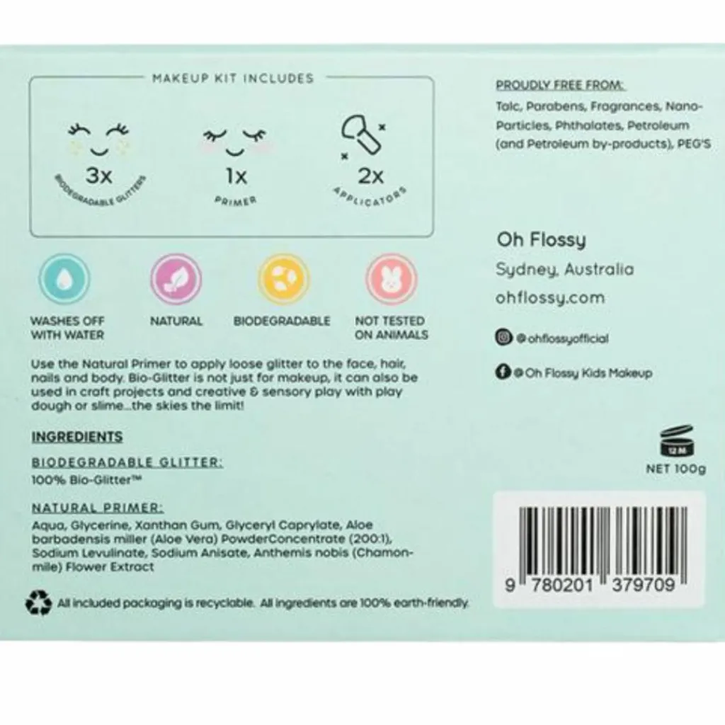 Hot Coffret de maquillage paillettes Sparkly Accessoires De Déguisement