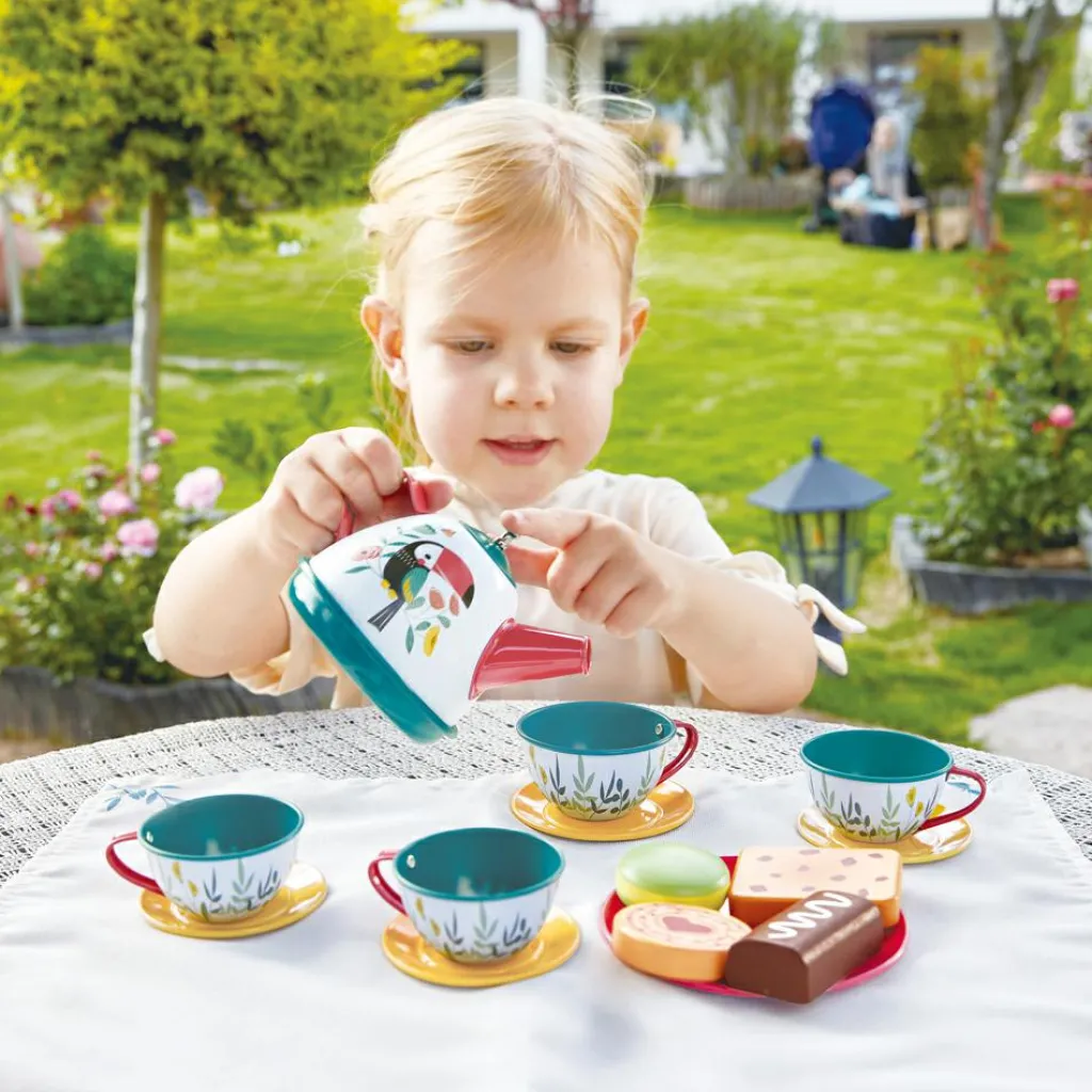 New Coffret de thé Dînette Et Aliments Factices