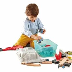 Sale Coffret de train de la ville 2 en 1 Petites Voitures, Véhicules Et Circuits