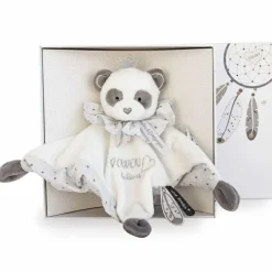 Hot Coffret doudou plat Panda Attrape-rêves Doudou Plat