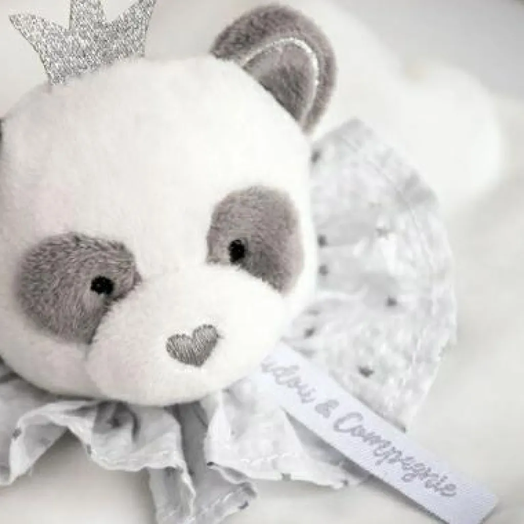 Hot Coffret doudou plat Panda Attrape-rêves Doudou Plat