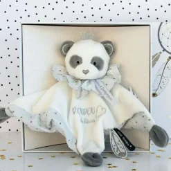 Hot Coffret doudou plat Panda Attrape-rêves Doudou Plat