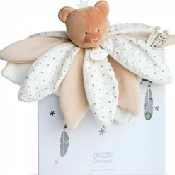Discount Coffret doudou pétales Ours Attrape-rêves Doudou Plat