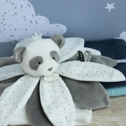 Best Coffret doudou pétales Panda Attrape-rêves Doudou Plat