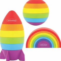 Online Coffret jouets d'éveil Rainbow Jouet À Empiler