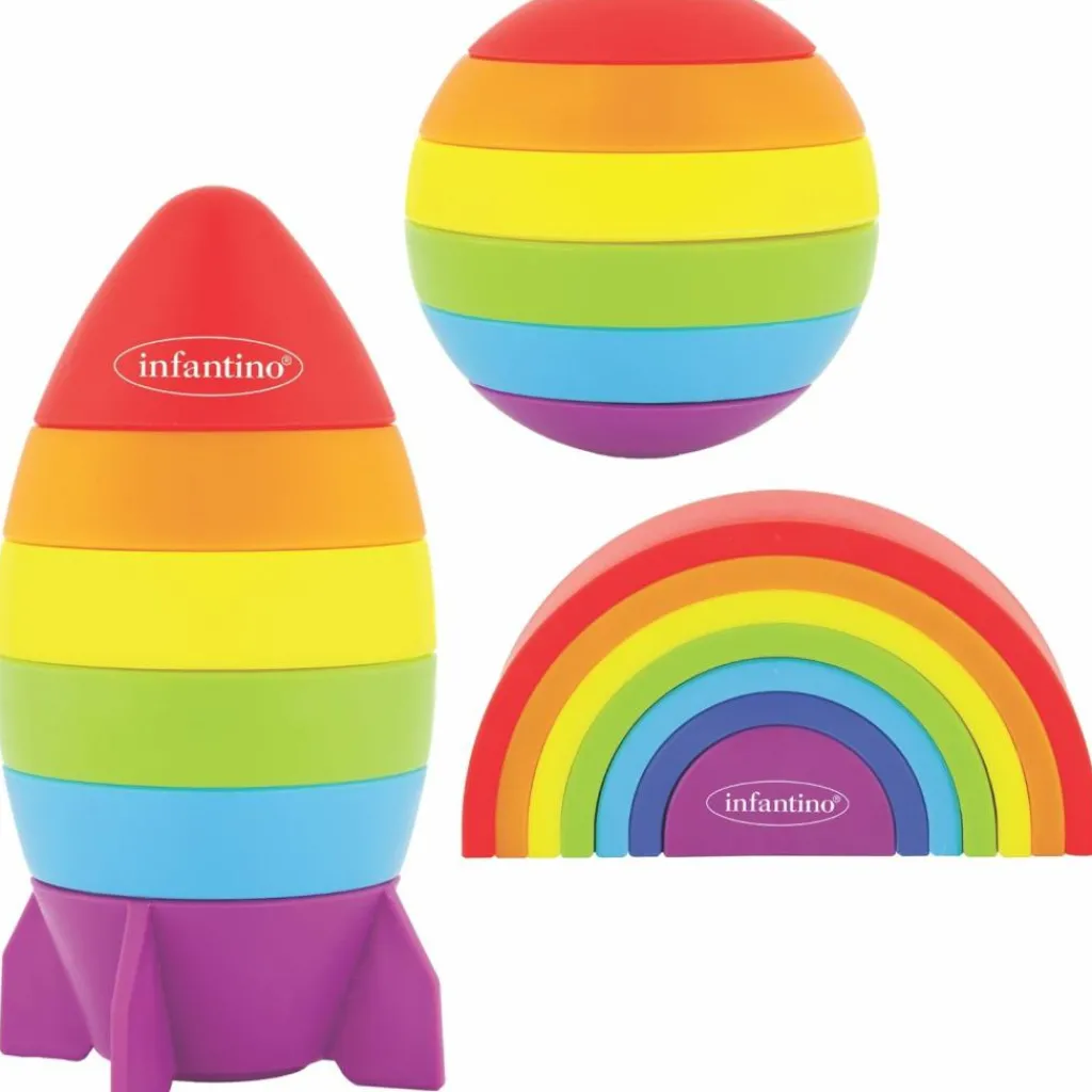 Online Coffret jouets d'éveil Rainbow Jouet À Empiler