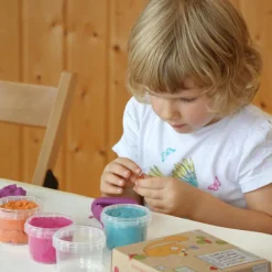 Clearance Coffret Loki pâte à modeler naturelle et vegan (assort. 4 pots) Pâte À Modeler Et Accessoires