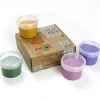 Hot Coffret Luka peinture aux doigts naturelle et vegan (assort. 4 pots) Dessin Et Peinture