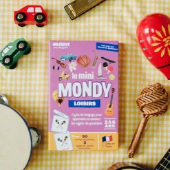 Discount Coffret Mini Mondy (jeu de langage autour des loisirs) Apprentissage Du Temps Et Quotidien