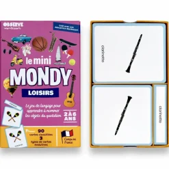 Discount Coffret Mini Mondy (jeu de langage autour des loisirs) Apprentissage Du Temps Et Quotidien