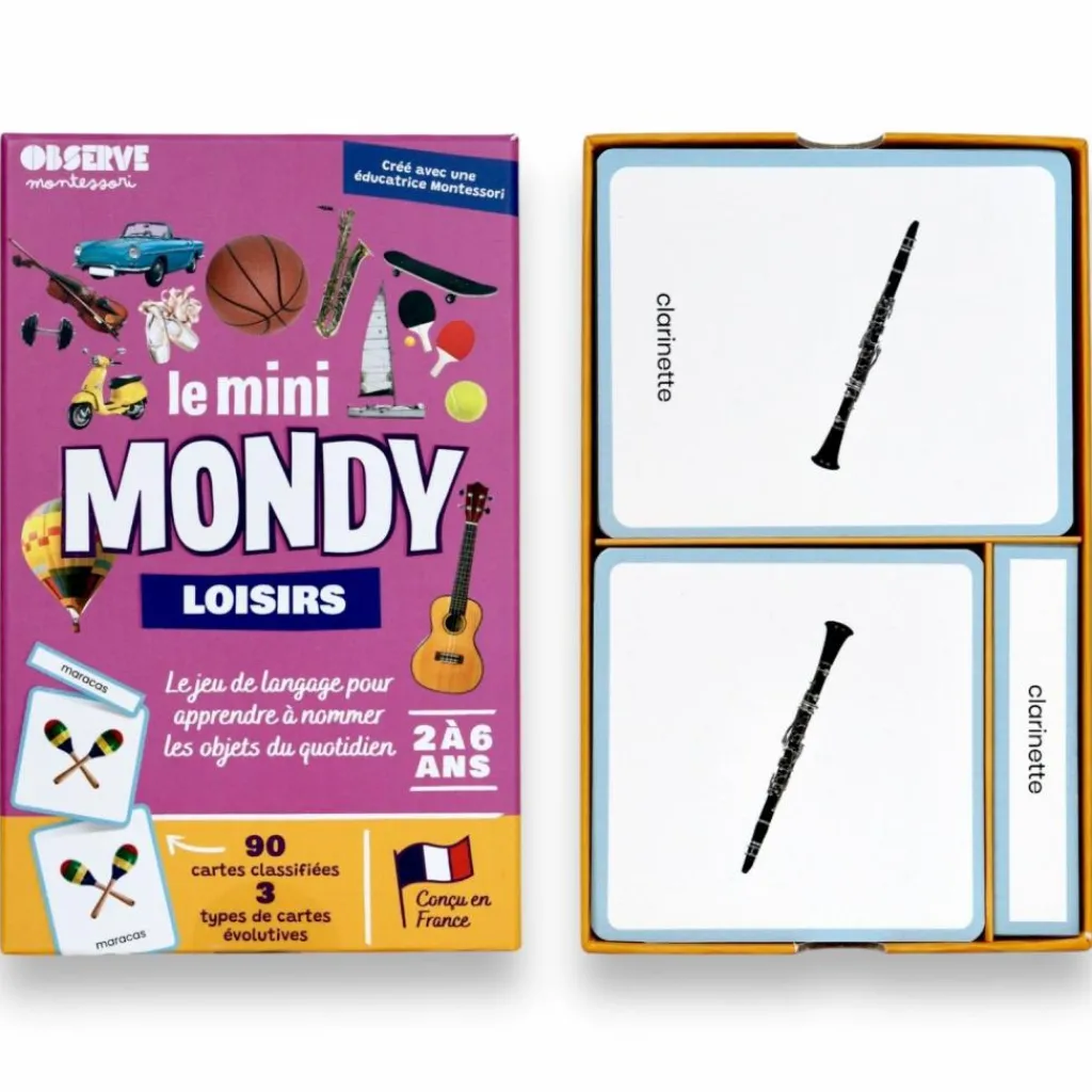 Discount Coffret Mini Mondy (jeu de langage autour des loisirs) Apprentissage Du Temps Et Quotidien