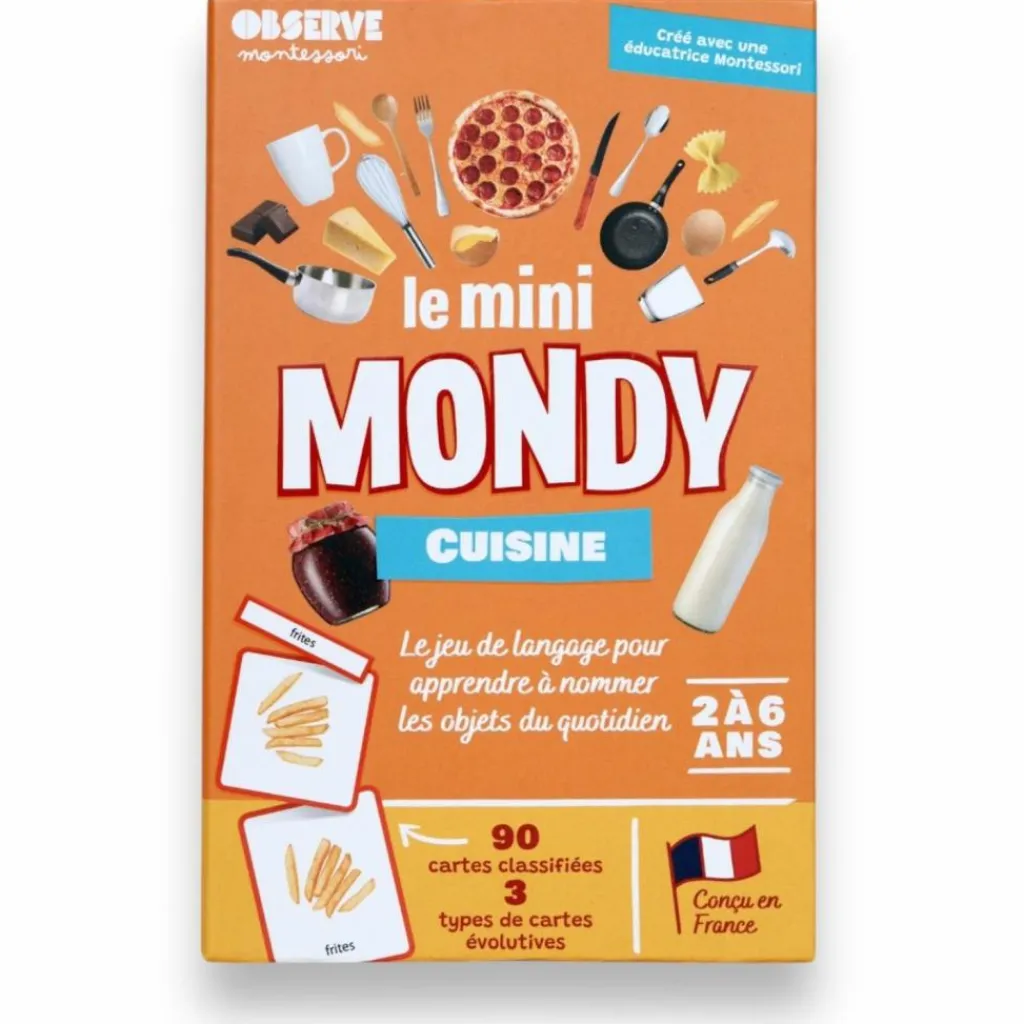 Hot Coffret Mini Mondy (jeu de langage autour de la cuisine) Apprentissage Du Temps Et Quotidien