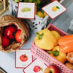 New Coffret Mini Mondy (jeu de langage autour des fruits et légumes) Apprentissage Du Temps Et Quotidien