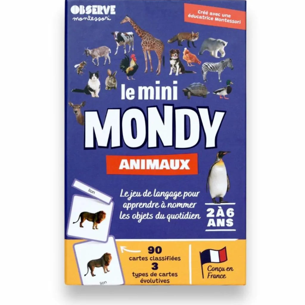 Hot Coffret Mini Mondy (jeu de langage autour des animaux) Apprentissage Du Temps Et Quotidien