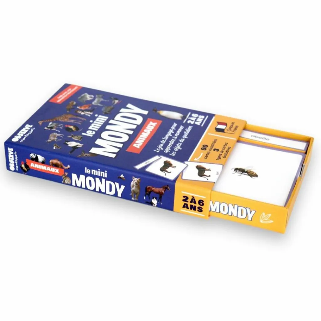 Hot Coffret Mini Mondy (jeu de langage autour des animaux) Apprentissage Du Temps Et Quotidien