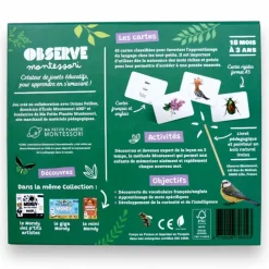 Clearance Coffret Mondy des Curieux (45 cartes de langage bilingues sur le thème de la nature) Apprentissage Du Temps Et Quotidien