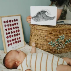 Best Coffret Mondy des P'tits Artistes (20 cartes constratées en noir & blanc) Apprentissage Du Temps Et Quotidien