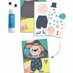 Coffret multi activités Les animaux et leurs maisons Activités Manuelles