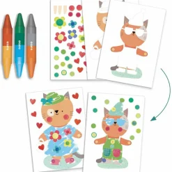 Coffret multi activités Les animaux et leurs maisons Activités Manuelles