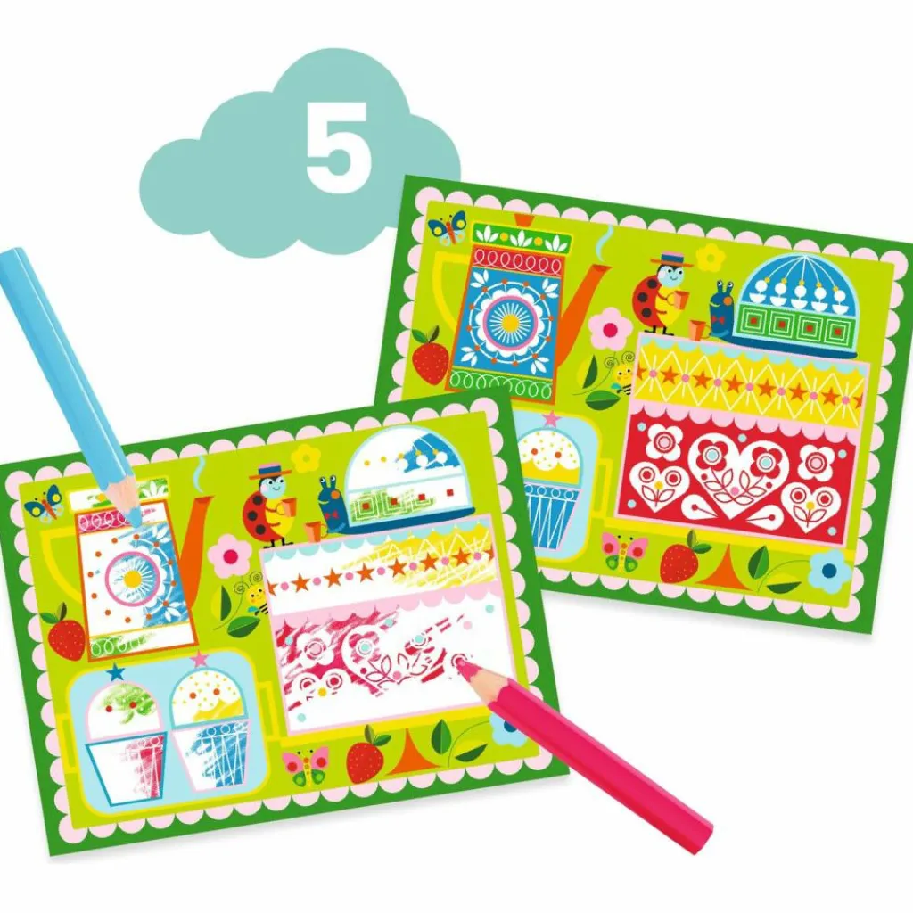 Outlet Coffret multi-activités Le chat et ses amis Dessin Et Peinture