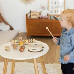 Hot Coffret musical en bois (4 pièces) Instrument De Musique