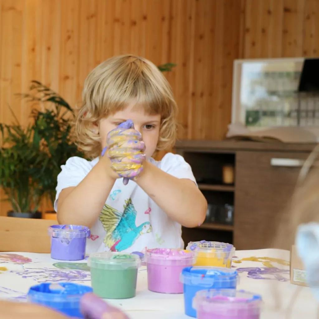 Online Coffret Nori 2 pots vert + jaune peinture aux doigts naturelle et vegan Dessin Et Peinture