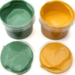 Online Coffret Nori 2 pots vert + jaune peinture aux doigts naturelle et vegan Dessin Et Peinture