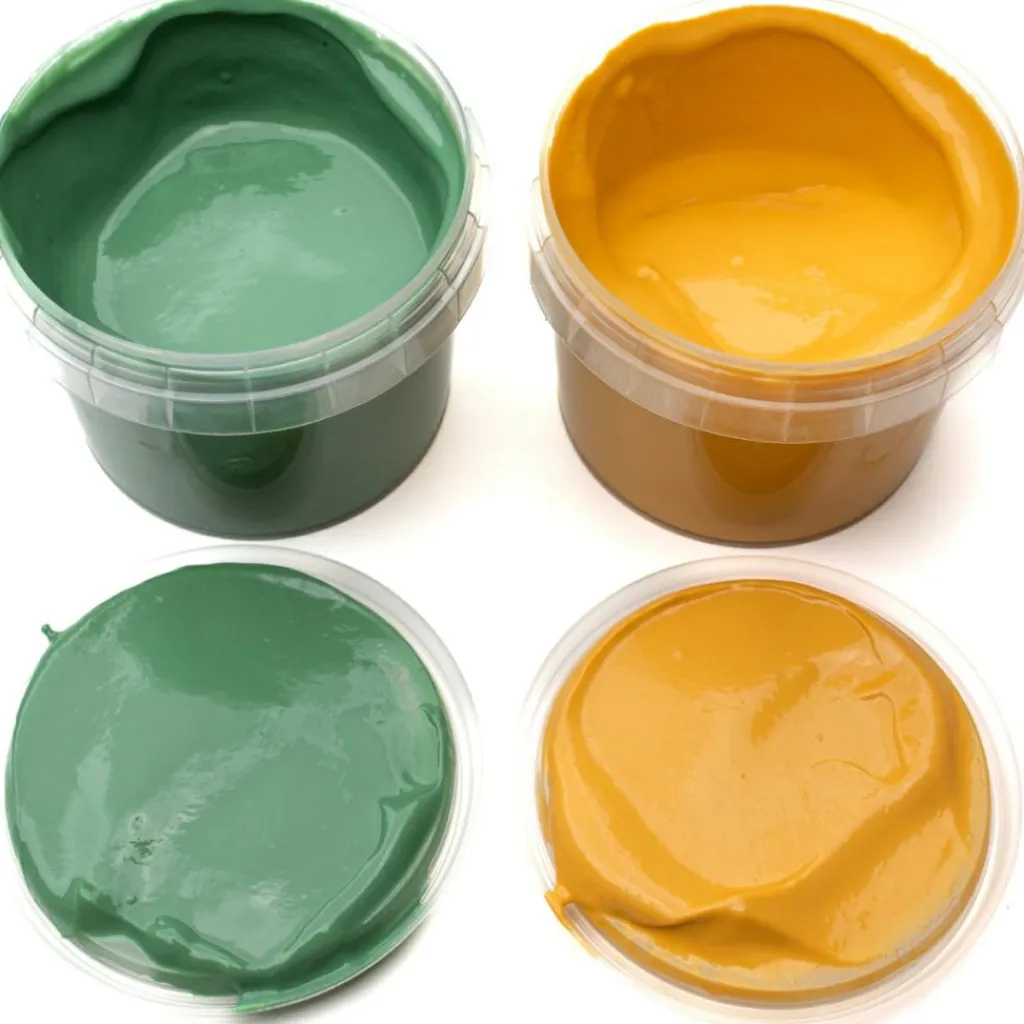 Online Coffret Nori 2 pots vert + jaune peinture aux doigts naturelle et vegan Dessin Et Peinture