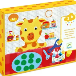 Coffret peinture à l'éponge Les aventures de doudou Dessin Et Peinture