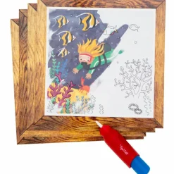 New Coffret peinture magique à l'eau océan Dessin Et Peinture