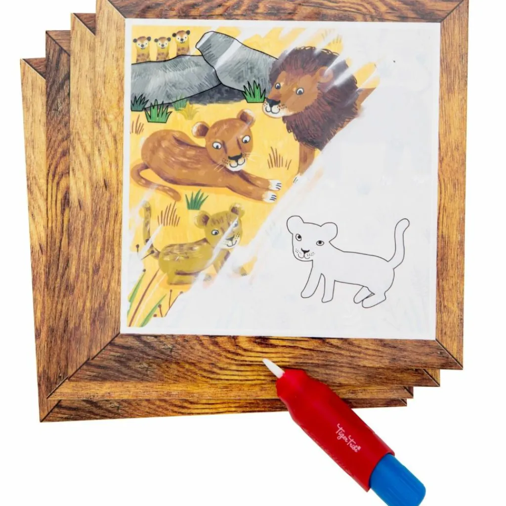 Best Coffret peinture magique à l'eau safari aventures Dessin Et Peinture