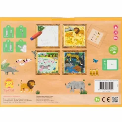 Best Coffret peinture magique à l'eau safari aventures Dessin Et Peinture