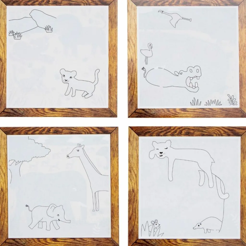 Best Coffret peinture magique à l'eau safari aventures Dessin Et Peinture