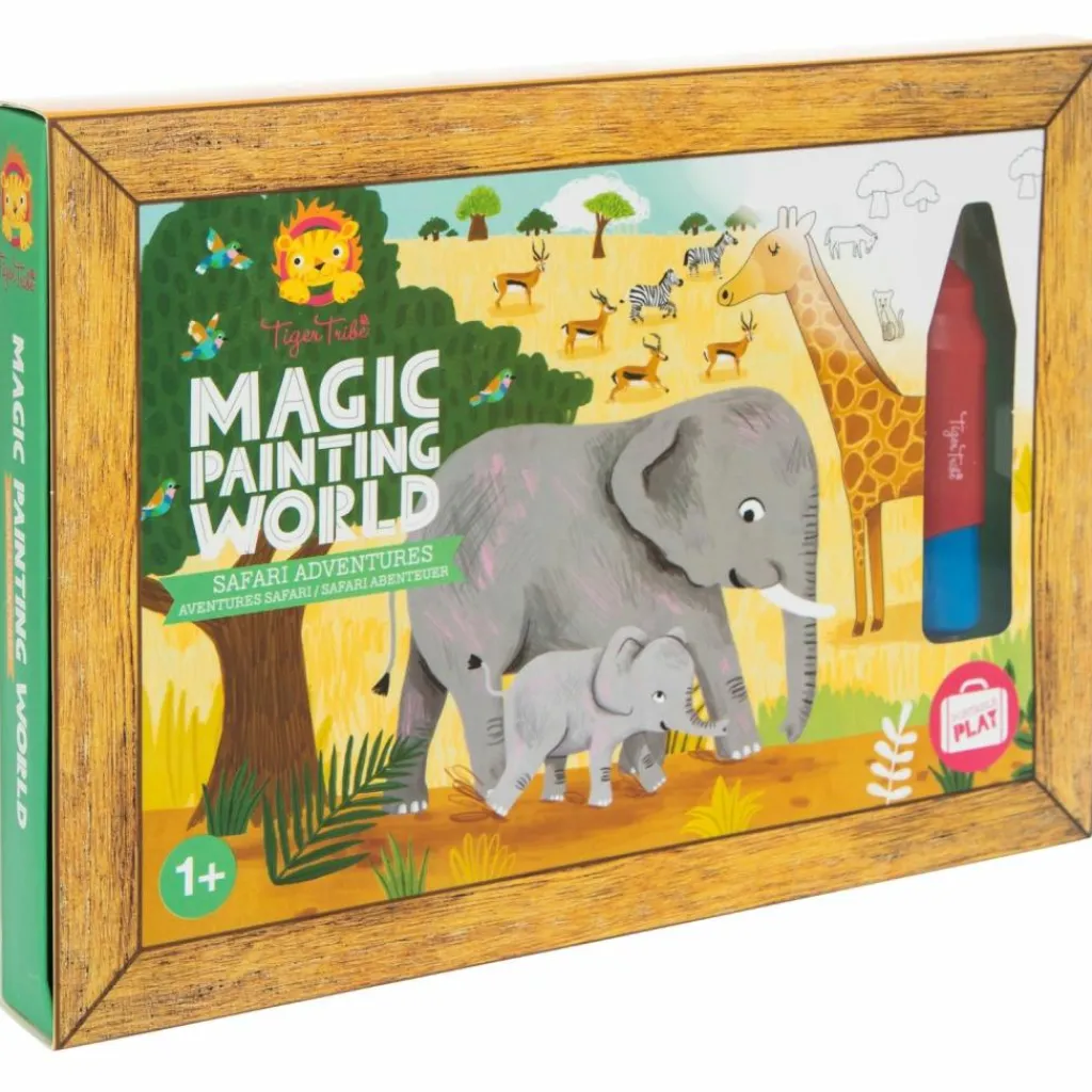 Best Coffret peinture magique à l'eau safari aventures Dessin Et Peinture