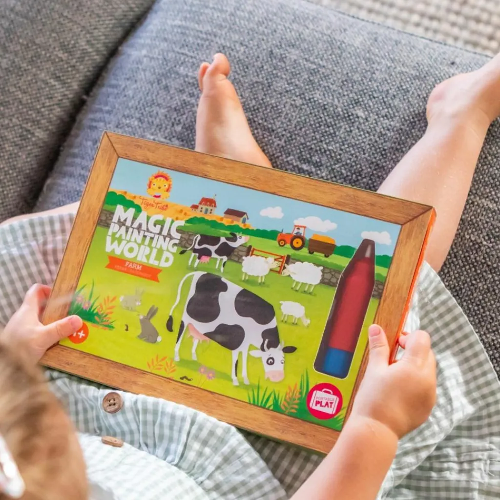 Sale Coffret peinture magique à l'eau ferme Dessin Et Peinture