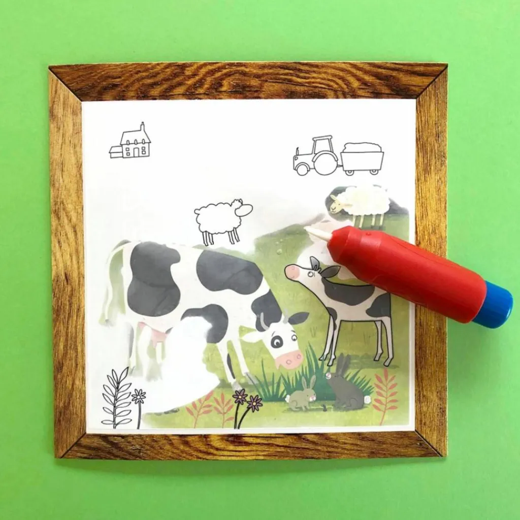 Sale Coffret peinture magique à l'eau ferme Dessin Et Peinture