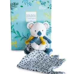 Coffret peluche avec doudou Yoca le koala (15 cm) Doudou Plat