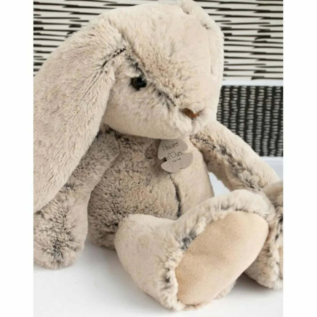 Clearance Coffret peluche Lapin Copains calins beige (50 cm) Peluche Moyenne (20-59 Cm)