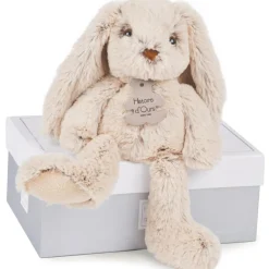 Clearance Coffret peluche Lapin Copains câlins beige (25 cm) Peluche Moyenne (20-59 Cm)