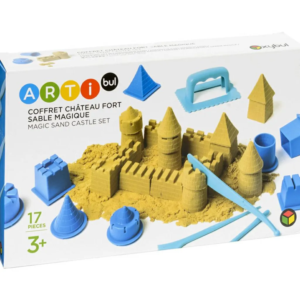 Discount Coffret sable magique château fort Pâte À Modeler Et Accessoires