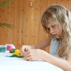 Best Coffret Suri 2 pots bleu + jaune pâte à modeler naturelle et vegan Pâte À Modeler Et Accessoires