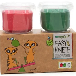Online Coffret Suri 2 pots rouge + vert pâte à modeler naturelle et vegan Pâte À Modeler Et Accessoires