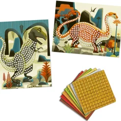 Clearance Collages mosaïques Dinosaures Activités Manuelles