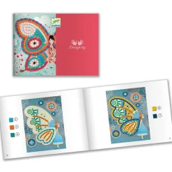 Collages mosaïques Papillons Activités Manuelles