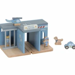 Hot Commissariat de police en bois Petites Voitures, Véhicules Et Circuits