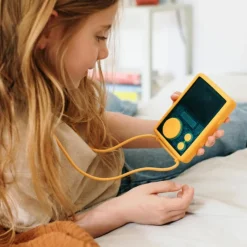 Clearance Coque de protection jaune pour baladeur Flam Conteuse